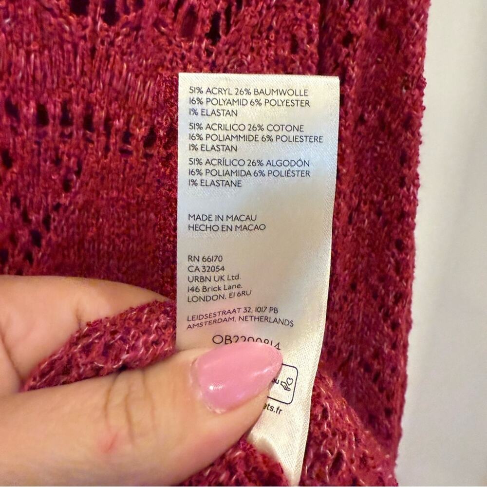 Free People Lace Lucinda Sweater - Picture 6 of 7